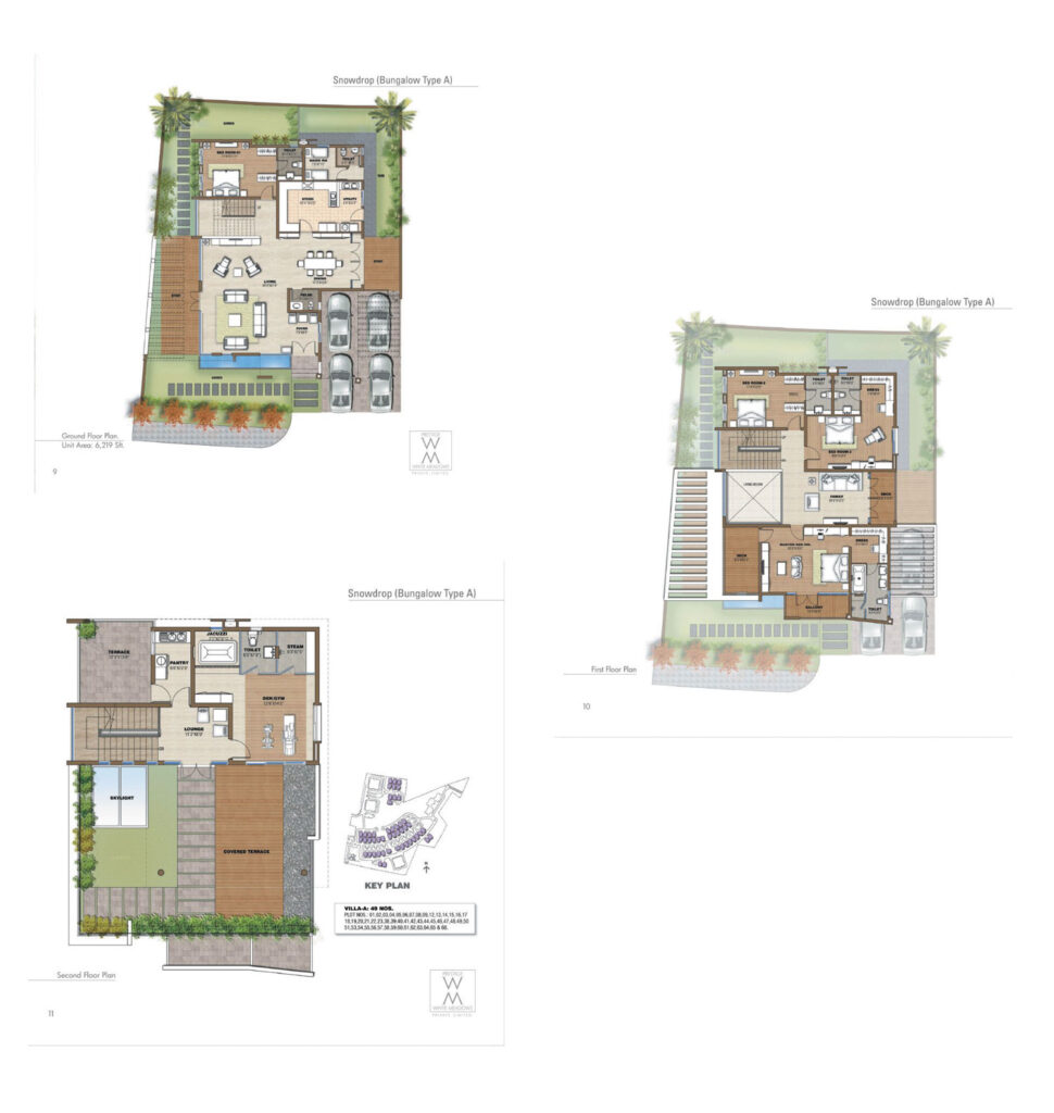 prestige white meadows, villas in whitefield bangaluru. 4br type a
