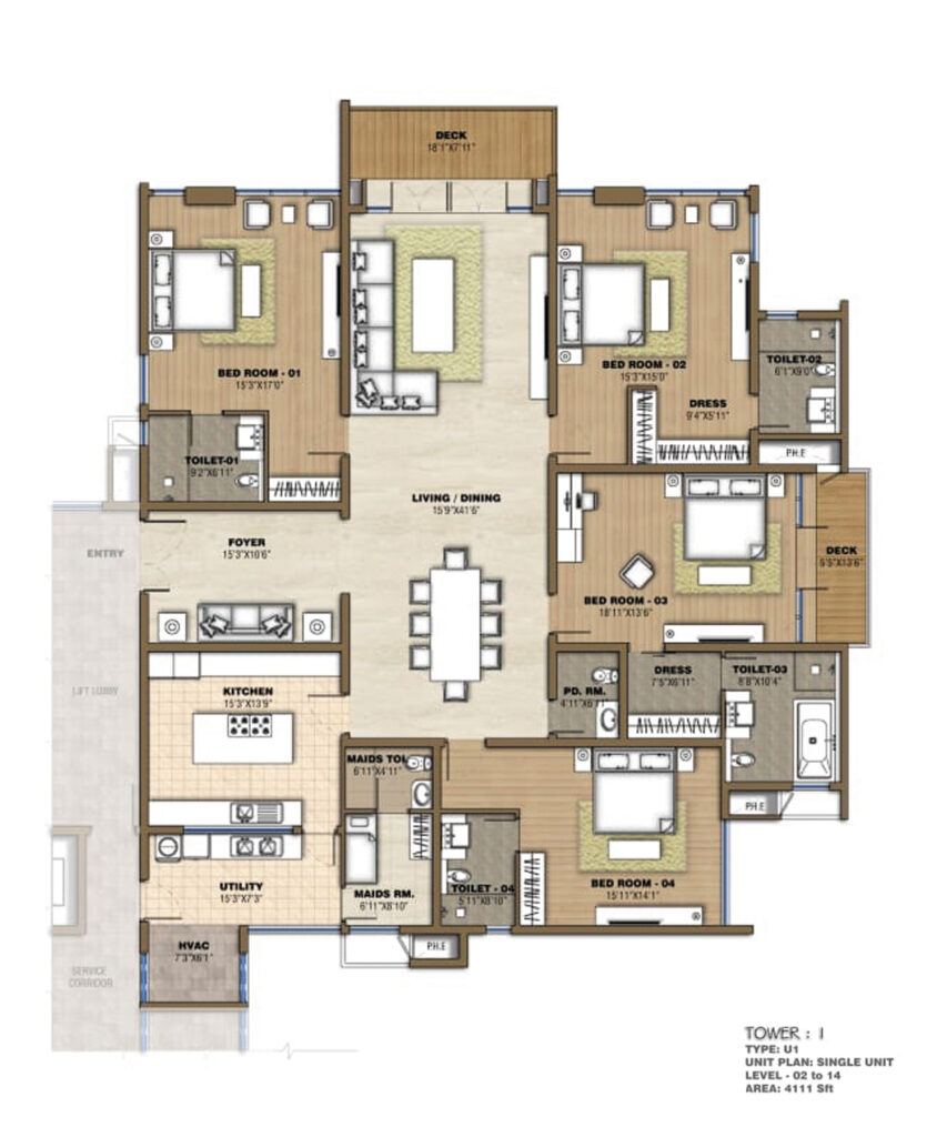 prestige white meadows, villas in whitefield bangaluru. 4br type u1