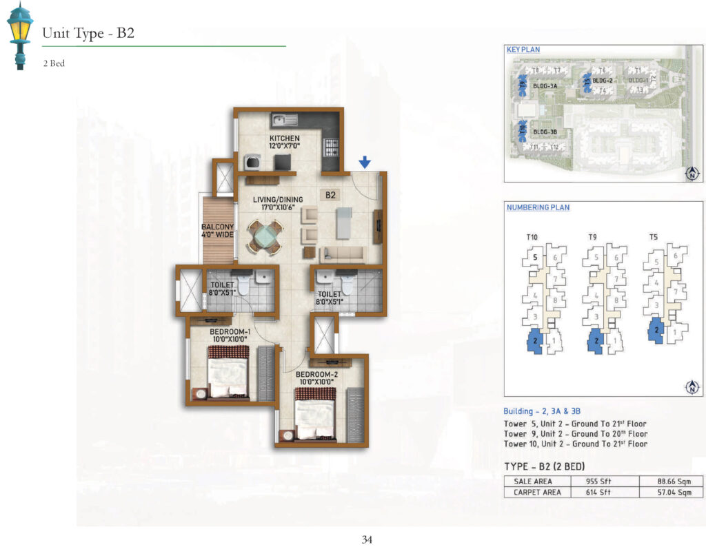 prestige finsbury park hyde, flats in gummanahalli bangalore 2br type b2