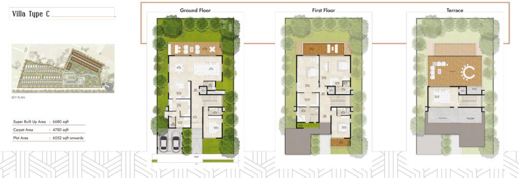 prestiges anctuary, villas in devanahalli bangalore. 4br type b2