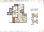 prestige panorama, flats in cochin kerala. 3br type d